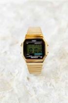 Urban Outfitters Timex Gold Core Digital Watch,gold,one Size