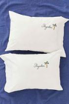 Urban Outfitters Staycation Pillowcase Set,cream,one Size