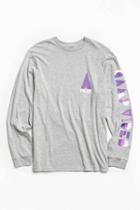 Urban Outfitters Poler Woodcut Long Sleeve Tee,grey,l