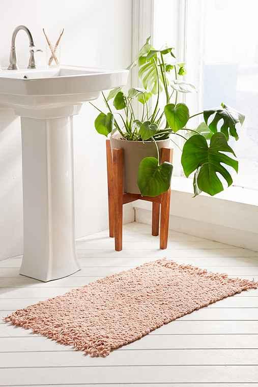 Urban Outfitters Chunky Hansa Bath Mat,rose,one Size