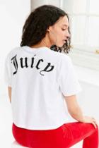 Urban Outfitters Juicy Couture For Uo Logo Tee,white,s