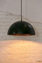 Urban Outfitters Iris Dome Large Pendant Light,black,one Size