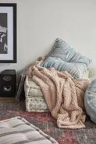 Urban Outfitters Amped Fleece Throw Blanket