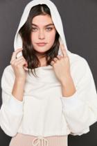 Truly Madly Deeply Tie Hem Hoodie Sweatshirt