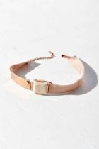 Urban Outfitters Gigi Mod Mind Choker Necklace,rose,one Size