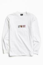 Urban Outfitters Stussy Embroidered Mask Long Sleeve Tee
