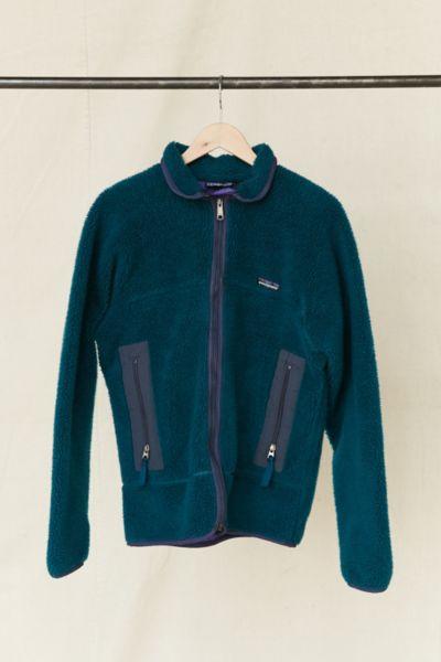 Urban Renewal Vintage Patagonia Teal Fleece Jacket