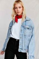 Urban Outfitters Vintage Guess '90s Light Wash Denim Jacket,assorted,one Size
