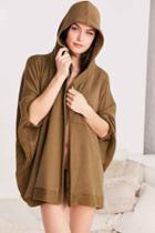 Urban Outfitters Out From Under Drapey Cardigan,olive,l