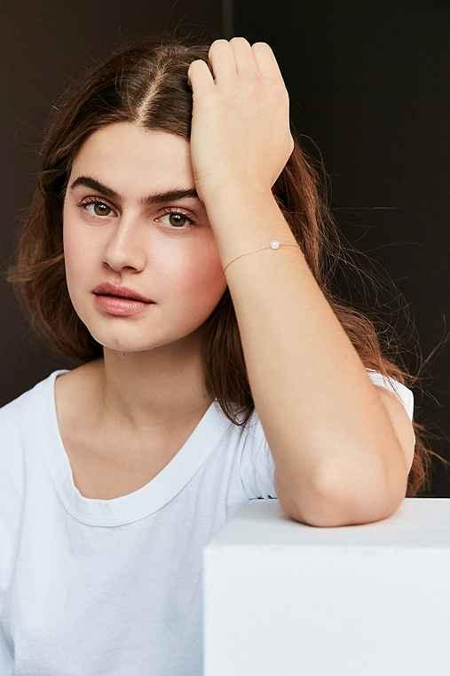 Urban Outfitters Opal Moon Friendship Bracelet Set,white,one Size