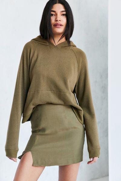 Silence + Noise Milana Side Notch Mini Skirt