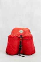 Urban Outfitters Vintage Backpack,bright Red,one Size