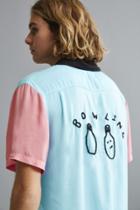 Urban Outfitters Lazy Oaf Rayon Short Sleeve Bowling Shirt