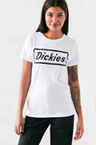 Urban Outfitters Dickies Logo Tee,white,xs