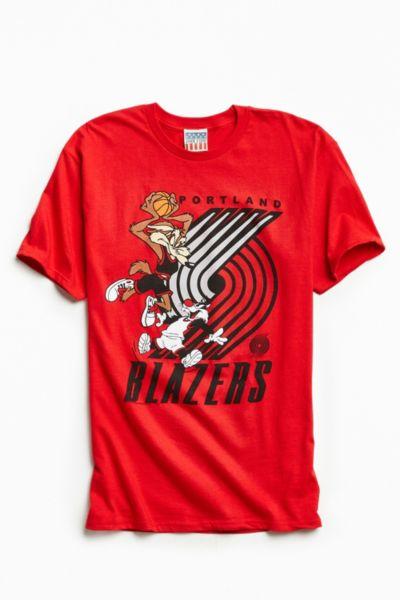 Urban Outfitters Junk Food Looney Tunes Portland Trail Blazers Tee