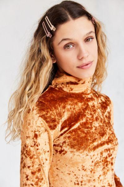 Urban Outfitters Nude Styling Hair Clip Set