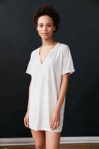Urban Outfitters Truly Madly Deeply Storm Tunic Tee,white,m/l