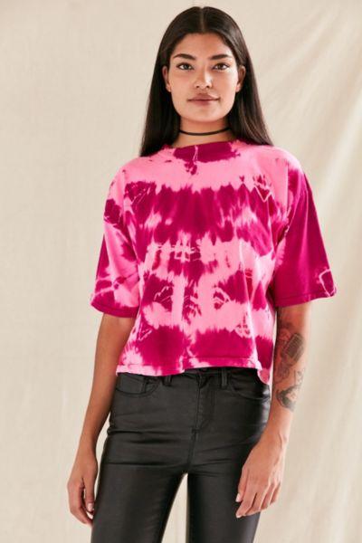 Urban Outfitters Vintage Tie-dye Cropped Tee