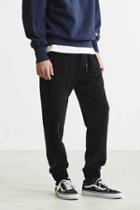 Urban Outfitters Uo Velour Jogger Pant,black,xs