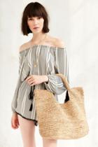 Ecote Raffia Tote Bag