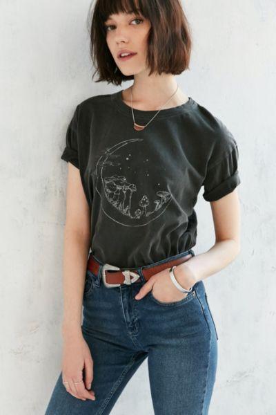 Truly Madly Deeply Mushroom Moon Tee