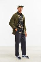 Your Neighbors Ornate Floral Button-down Shirt