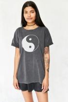 Urban Outfitters Truly Madly Deeply Washed Out Yin-yang Tee