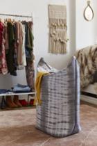 Urban Outfitters Indigo Shibori Standing Laundry Bag Hamper