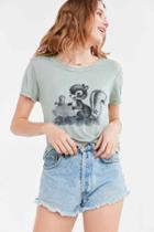 Urban Outfitters Truly Madly Deeply '70s Animal Tee,blue,m