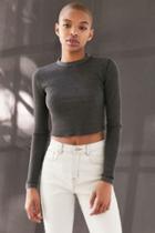 Silence + Noise Beverly Thermal Cropped Top