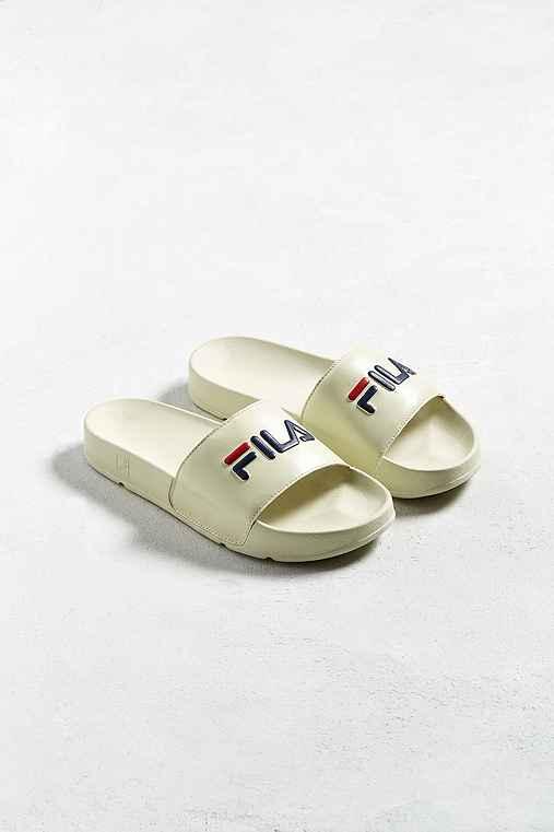 Urban Outfitters Fila Sport Slide Sandal,cream,8