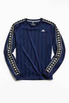 Urban Outfitters Kappa Clifton Long Sleeve Tee,blue Multi,l