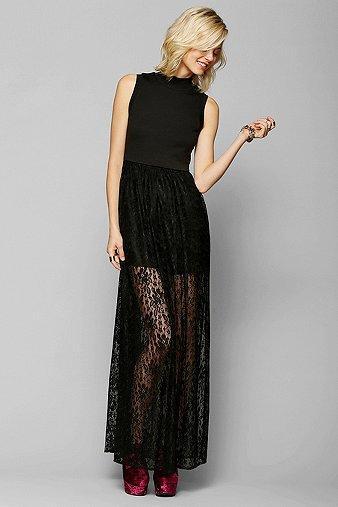Nolitha Knit Lace Maxi Dress
