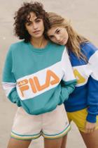 Urban Outfitters Fila + Uo Docka Striped Short,white,s
