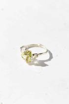 Urban Outfitters Hlsk Elias Lemon Citrine Ring,silver,8