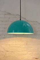 Urban Outfitters Iris Dome Large Pendant Light,turquoise,one Size