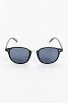 Urban Outfitters Refined Round Sunglasses,black,one Size