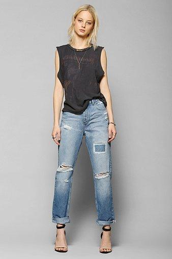 Light Before Dark Ripped Boyfriend Jean
