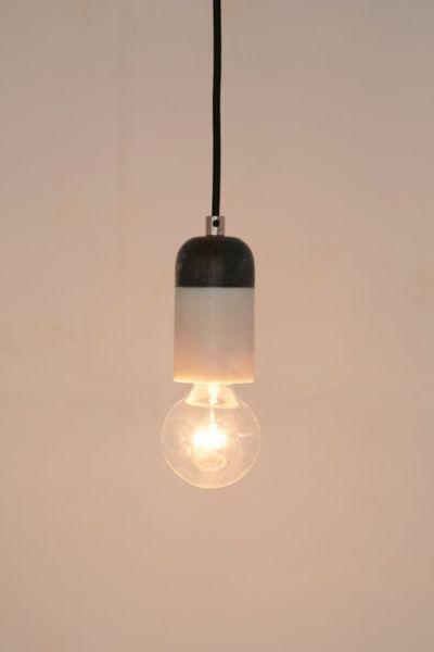Urban Outfitters Mixed Marble Pendant Light