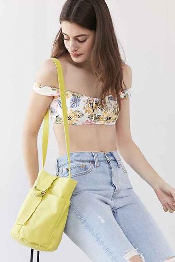 Urban Outfitters Lotfi Coro Crossbody Bag,lime,one Size