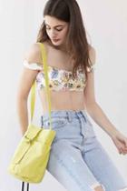 Urban Outfitters Lotfi Coro Crossbody Bag,lime,one Size