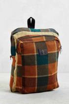 Urban Outfitters Vintage Pendleton Plaid Backpack,brown,one Size