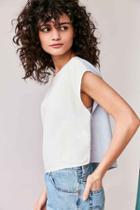 Urban Outfitters Silence + Noise Melby Muscle Tee,mauve,xs