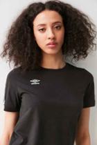 Urban Outfitters Umbro Signature Boy Tee,black,s