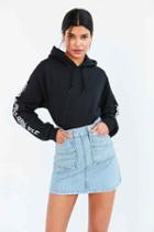 Urban Outfitters Bdg Utility A-line Denim Mini Skirt,light Blue,l
