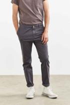 Urban Outfitters Uo Easton Skinny Stretch Chino Pant,grey,36/32