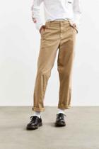 Urban Outfitters Uo Easton Straight Chino Pant,taupe,32/30