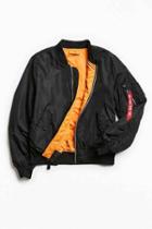 Urban Outfitters Alpha Industries L-2b Scout Bomber Jacket,black,xs