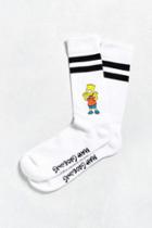 Urban Outfitters Bart Simpson Sport Stripe Sock