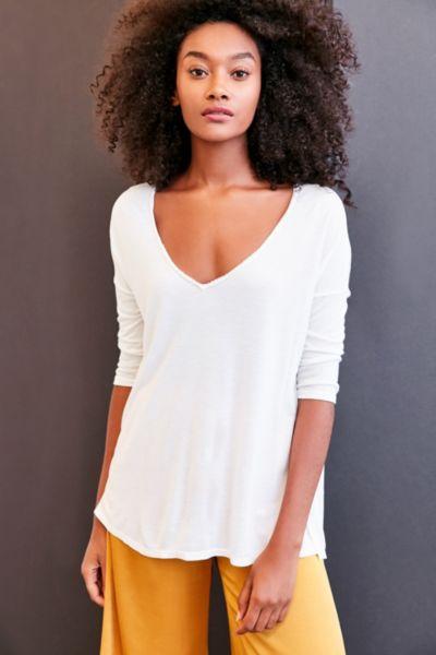 Project Social T Sapphire 3/4 Sleeve Dolman Tee